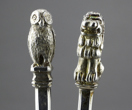 Silver Jubilee 16th Century Knop End Spoons (Set of 10) - Seal Tops, Lion Sejant, Maidenhead, Wrythen, Pudsey